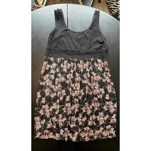 Torrid Floral Dress - Size 2 - Black & Floral Print